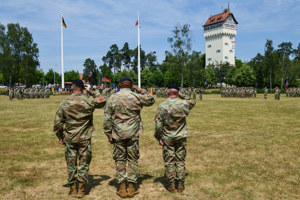 7ATC Change of Command ceremony