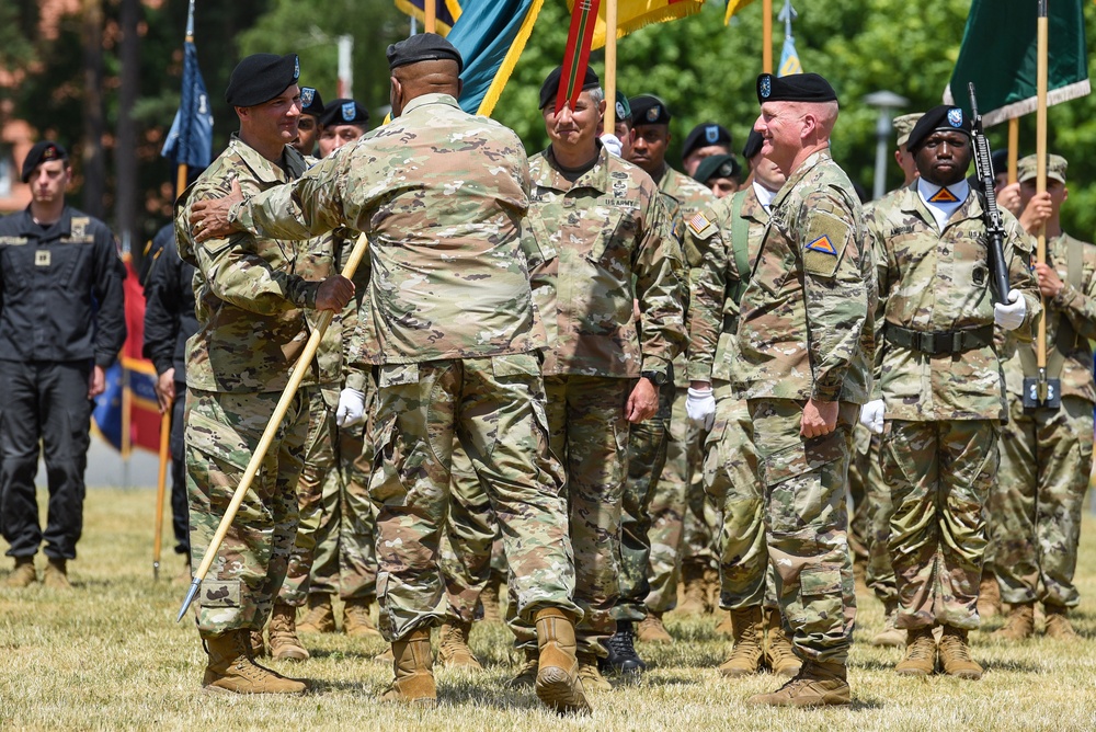 7ATC Change of Command ceremony