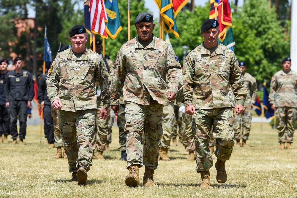 7ATC Change of Command ceremony