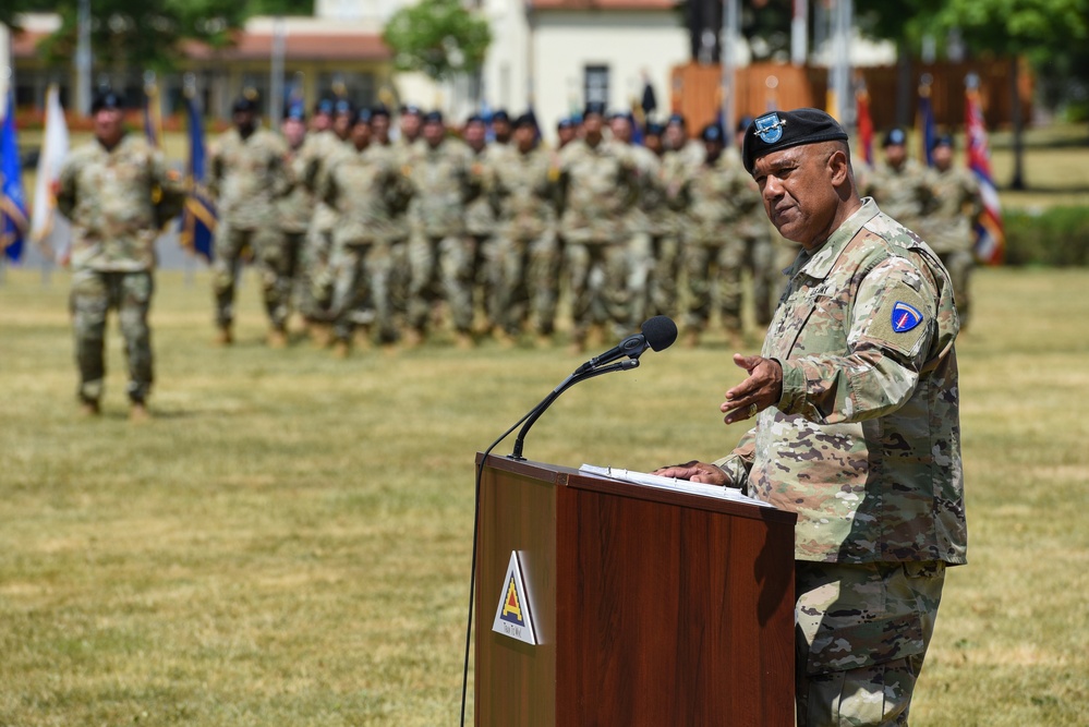 7ATC Change of Command ceremony