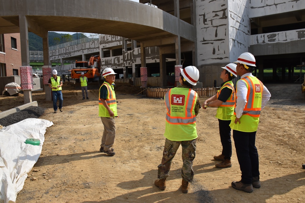 Army engineers construction family housing in Daegu