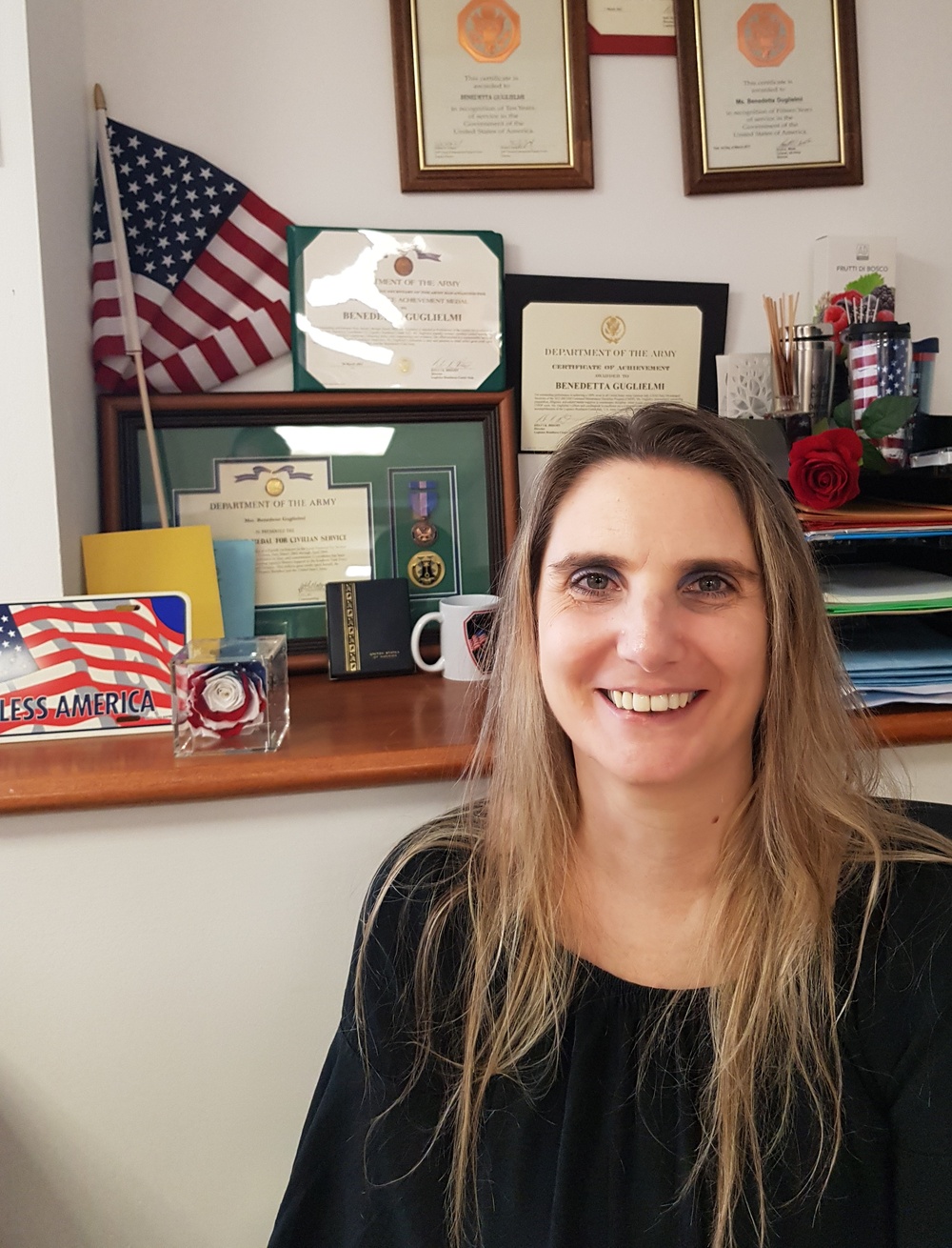 LRC Italy employee of quarter loves U.S. flags, working for Army