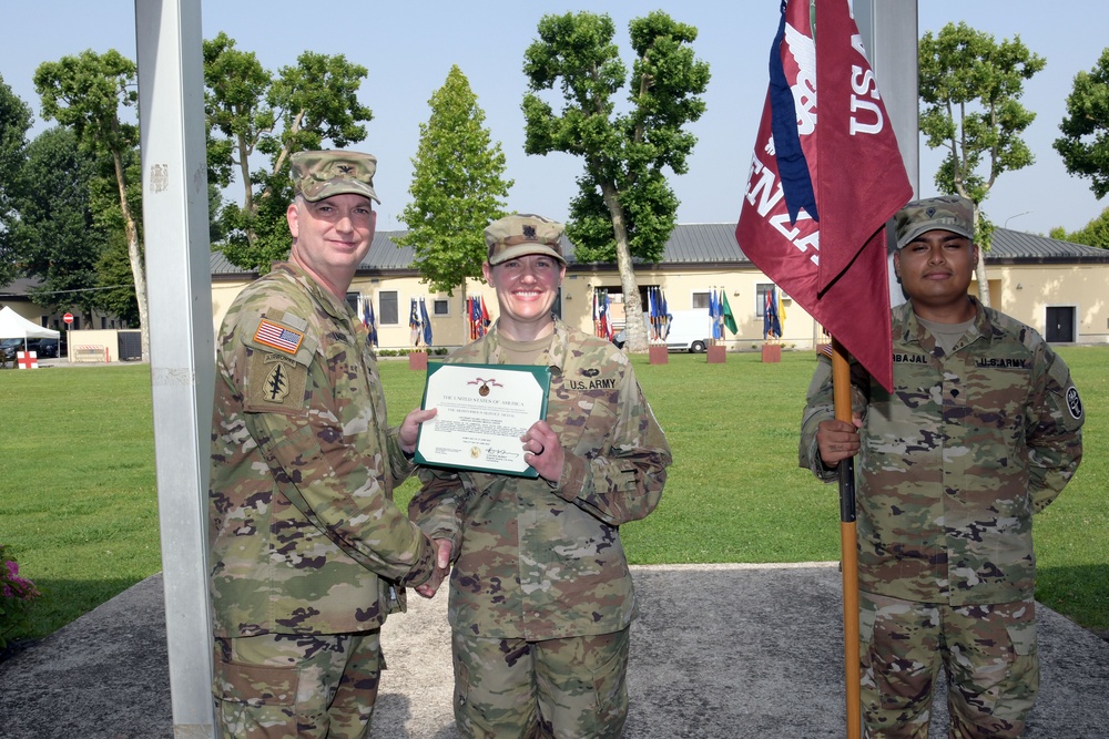 U.S. Army Health Clinic – Vicenza Change of Command Ceremony