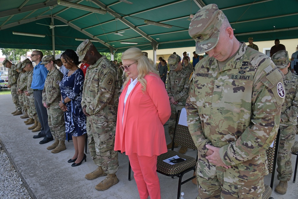 U.S. Army Health Clinic – Vicenza Change of Command Ceremony