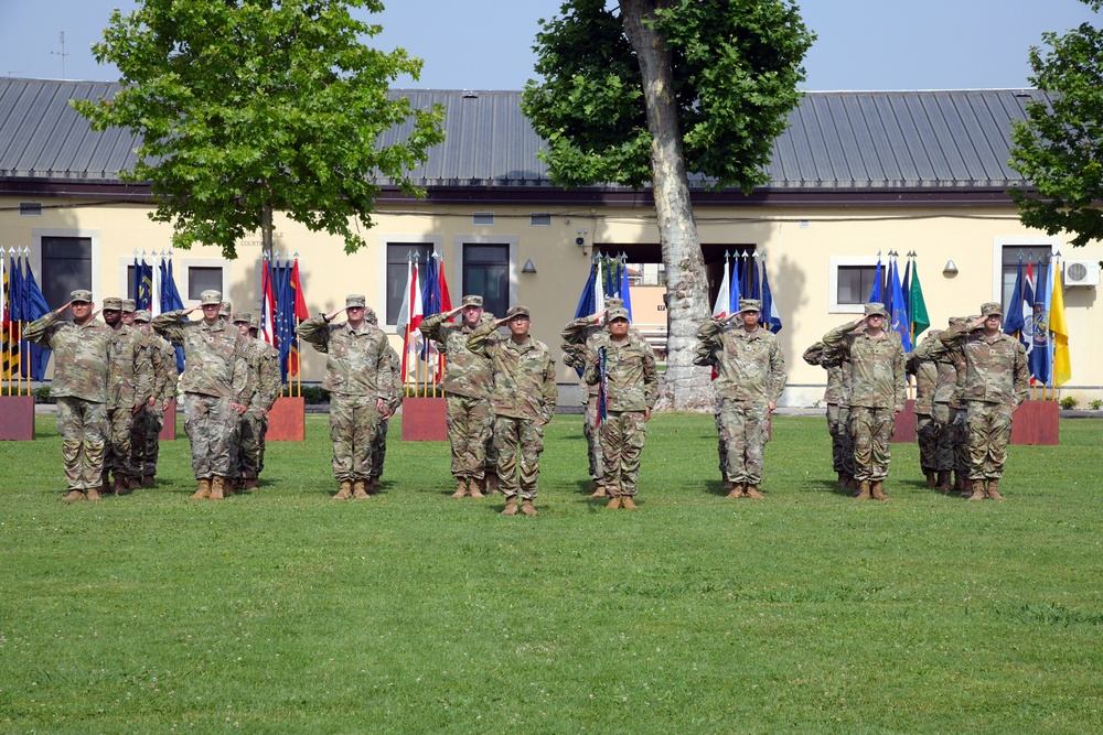 U.S. Army Health Clinic – Vicenza Change of Command Ceremony