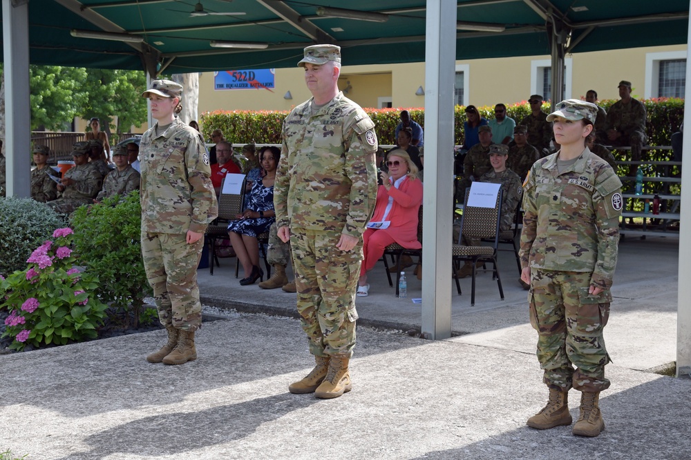 U.S. Army Health Clinic – Vicenza Change of Command Ceremony