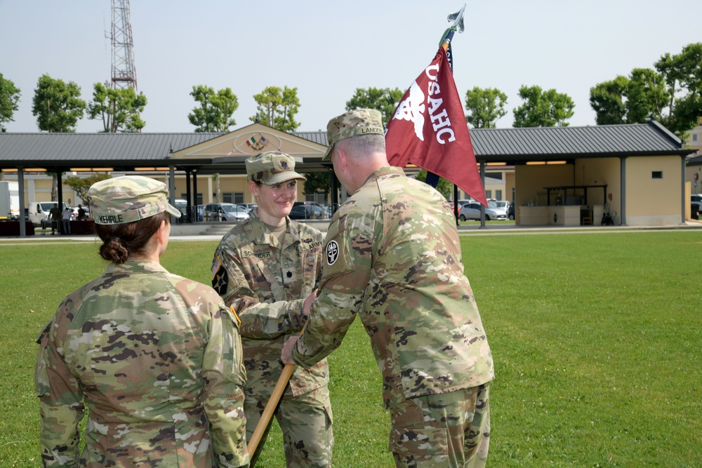 U.S. Army Health Clinic – Vicenza Change of Command Ceremony