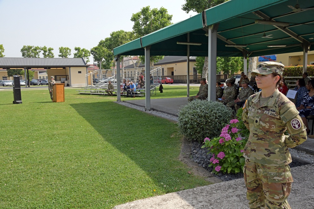 U.S. Army Health Clinic – Vicenza Change of Command Ceremony