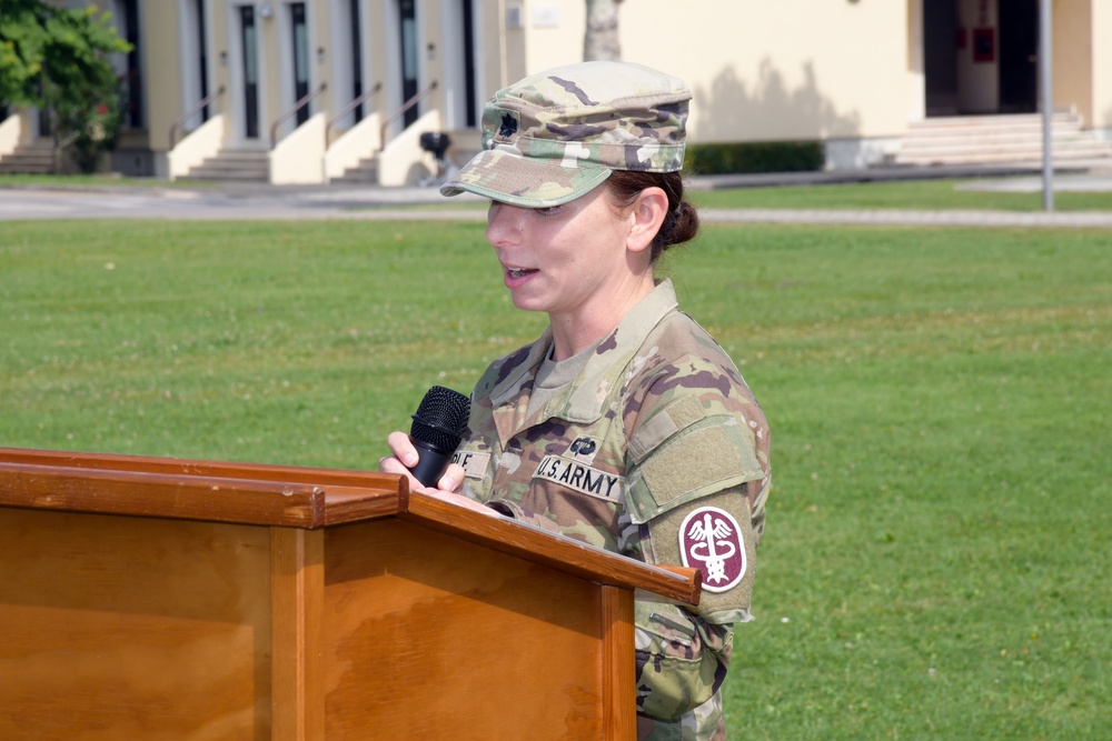 U.S. Army Health Clinic – Vicenza Change of Command Ceremony