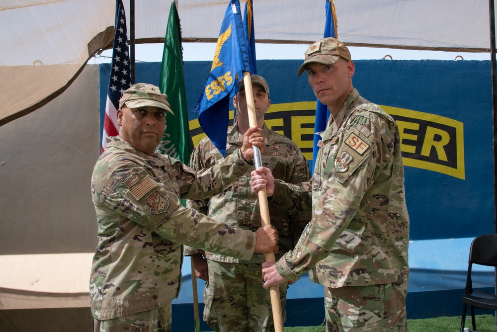 378th ESFS holds assumption of command ceremony