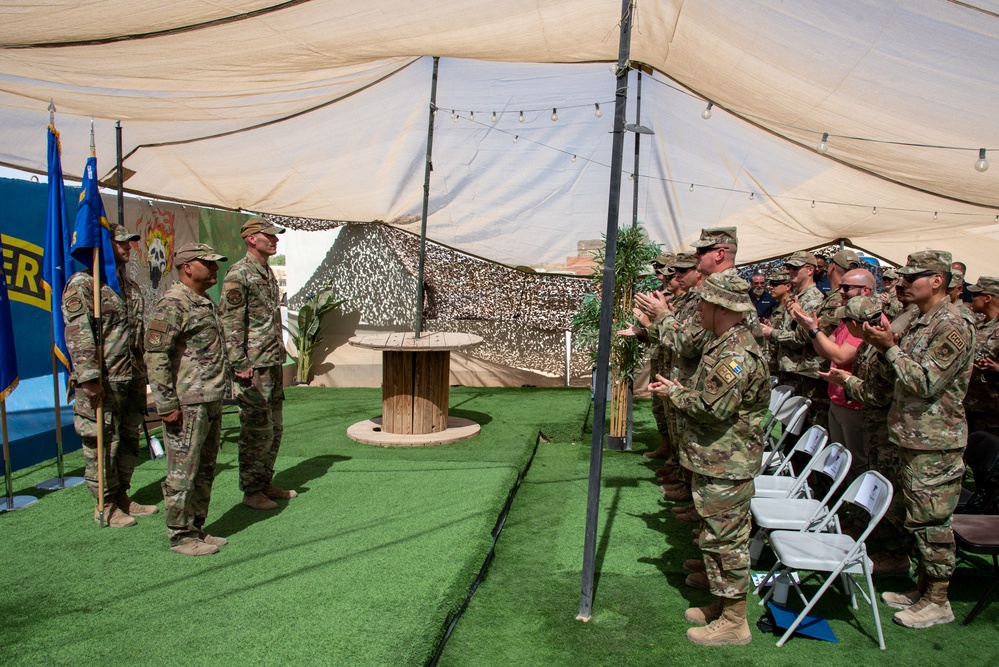 378th ESFS holds assumption of command ceremony