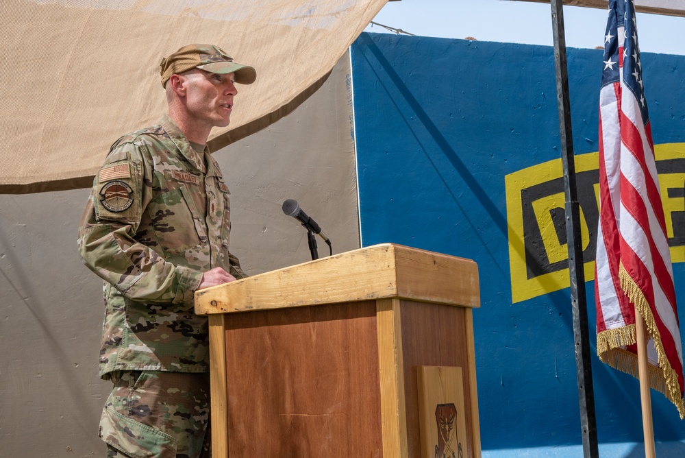 378th ESFS holds assumption of command ceremony