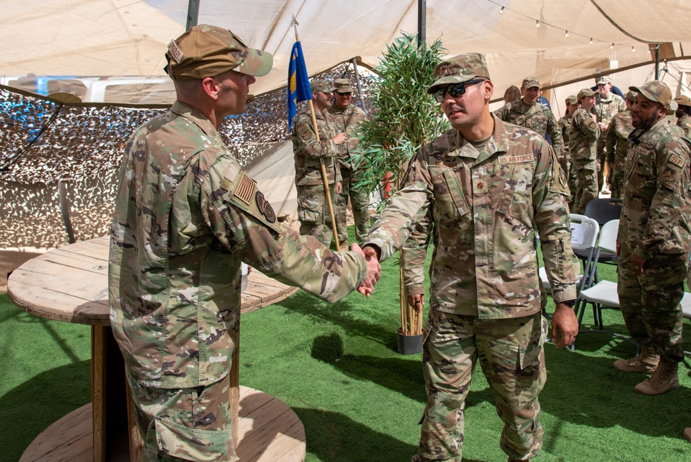 378th ESFS holds assumption of command ceremony