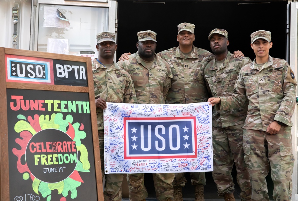 4ID Soldiers celebrate Juneteenth