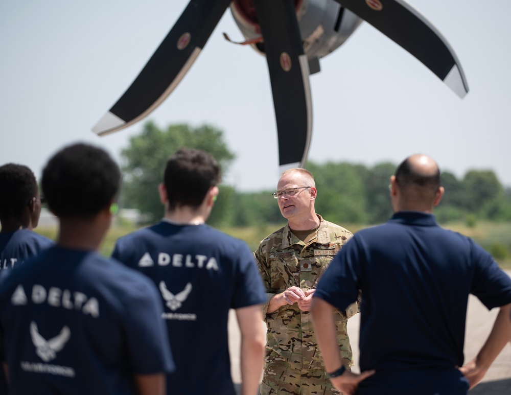 Inspiring Future Aviators: Students Explore Military Aviation Careers