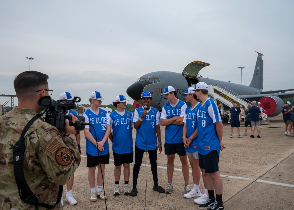 U.S. Elite National Baseball Team Visits 171st ARW