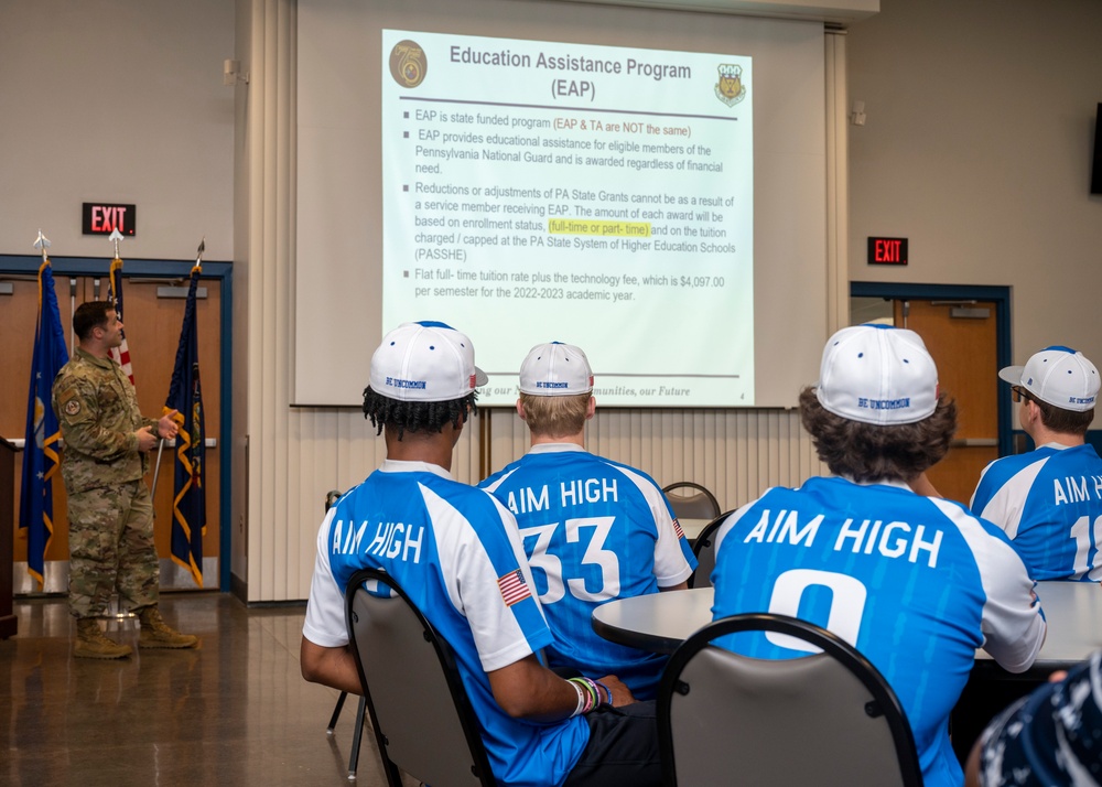 U.S. Elite National Baseball Team Visits 171st ARW
