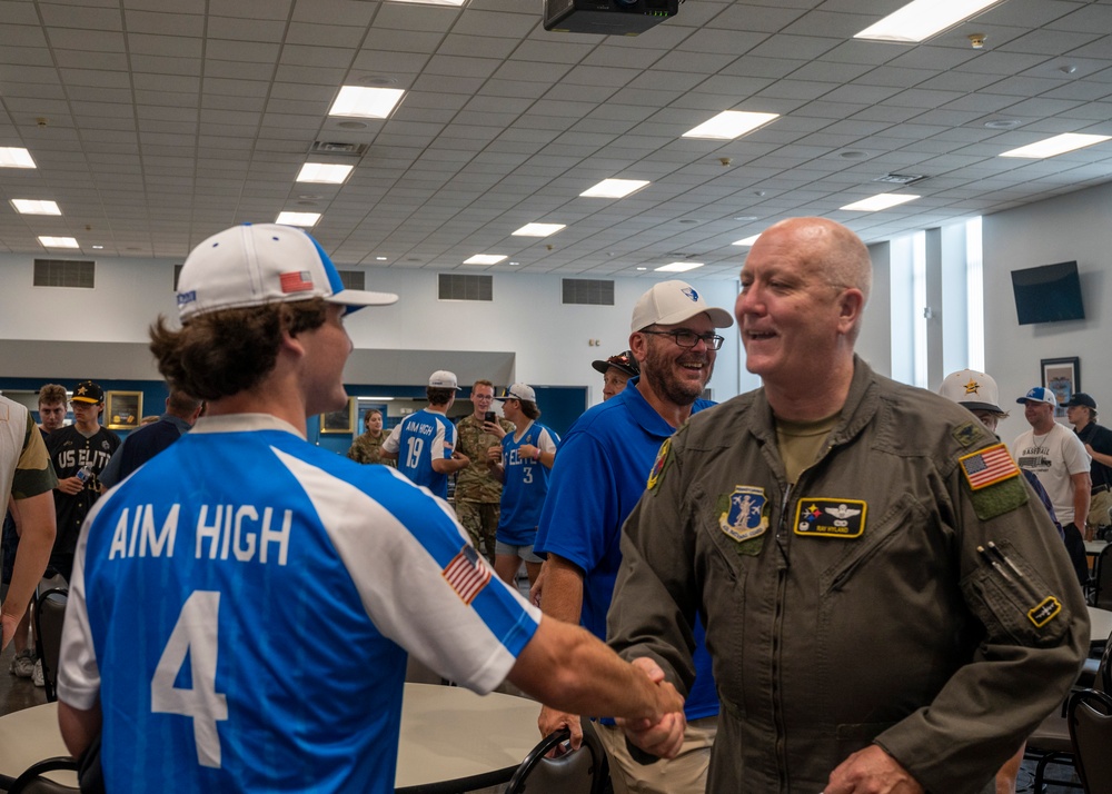 U.S. Elite National Baseball Team Visits 171st ARW