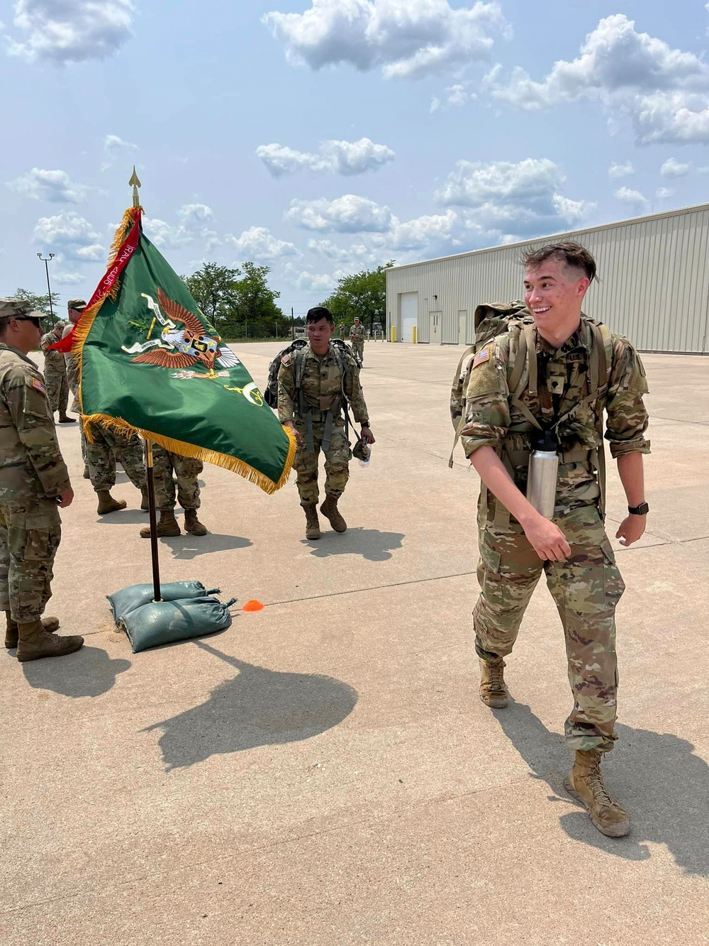 402nd Military Police Battalion hosts Nebraska's first GAFPB testing