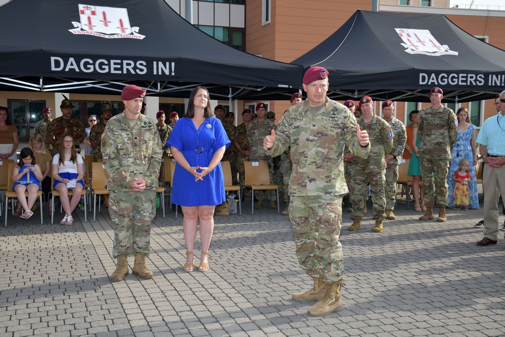 54th Brigade Engineer Battalion, 173rd Airborne Brigade Award Ceremony