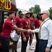 Rookies and Staff from the Washington Commanders Visit Arlington National Cemetery