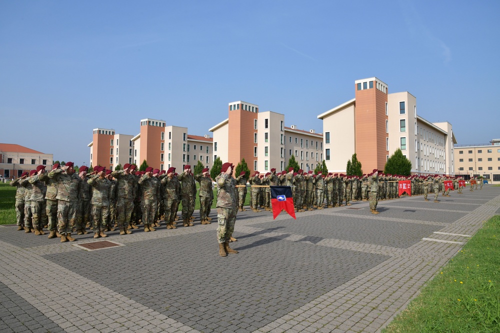 54th Brigade Engineer Battalion, 173rd Airborne Brigade Change of Command Ceremony, 21 June, 2023