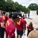 Rookies and Staff from the Washington Commanders Visit Arlington National Cemetery
