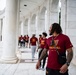 Rookies and Staff from the Washington Commanders Visit Arlington National Cemetery