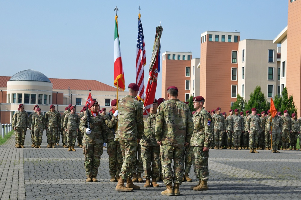 54th Brigade Engineer Battalion, 173rd Airborne Brigade Change of Command Ceremony, 21 June, 2023