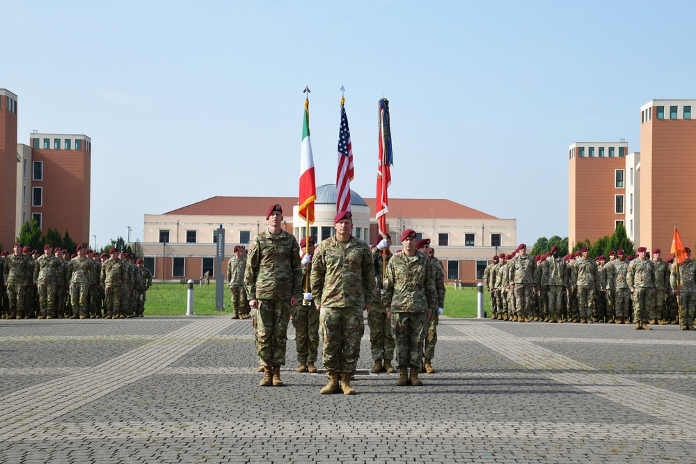 54th Brigade Engineer Battalion, 173rd Airborne Brigade Change of Command Ceremony, 21 June, 2023