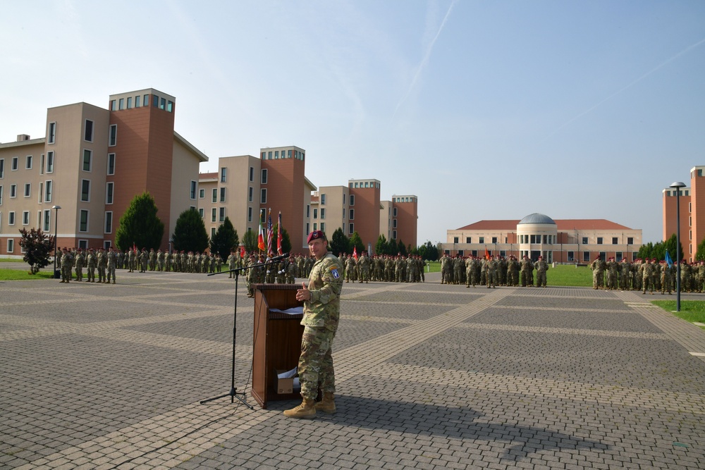 54th Brigade Engineer Battalion, 173rd Airborne Brigade Change of Command Ceremony, 21 June, 2023