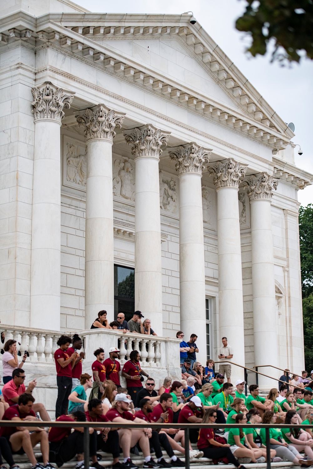 Rookies and Staff from the Washington Commanders Visit Arlington National Cemetery
