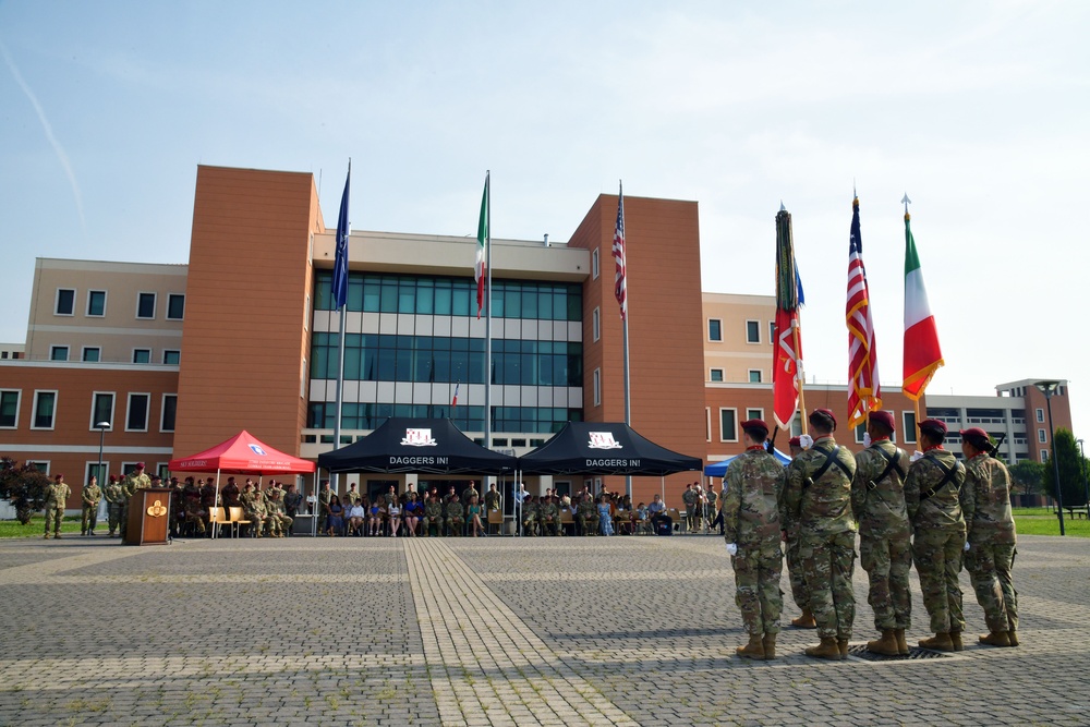 54th Brigade Engineer Battalion, 173rd Airborne Brigade Change of Command Ceremony, 21 June, 2023