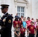 Rookies and Staff from the Washington Commanders Visit Arlington National Cemetery