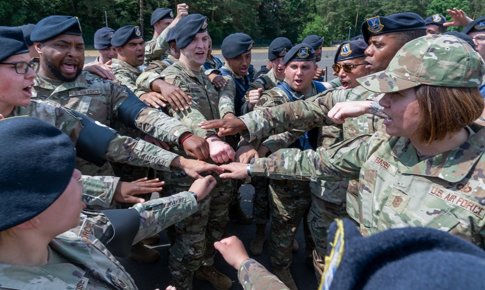 CMSAF visits the 569th USFPS at Kapaun Air Station