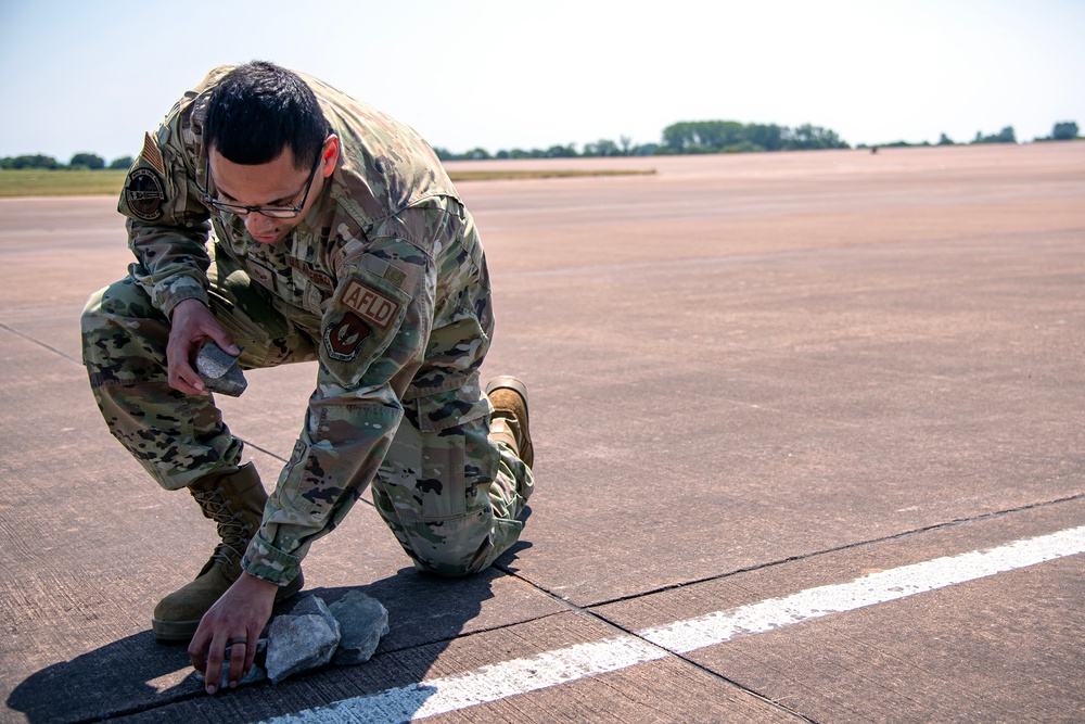 Airfield management clears the way for Bomber Task Force