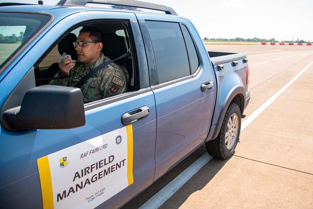 Airfield management clears the way for Bomber Task Force