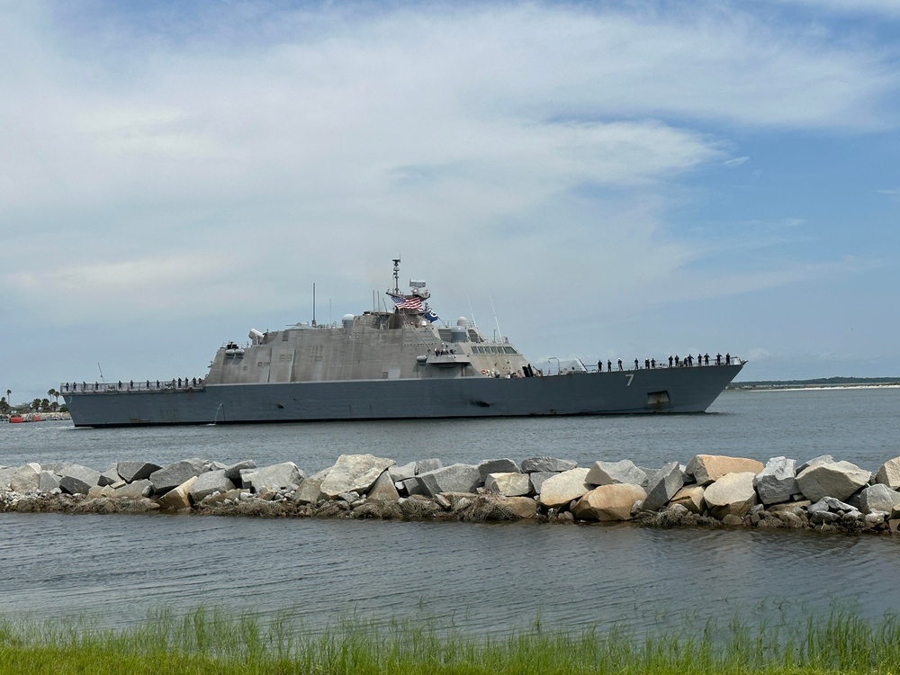 USS Detroit Deploys to Support Regional Cooperation and Security
