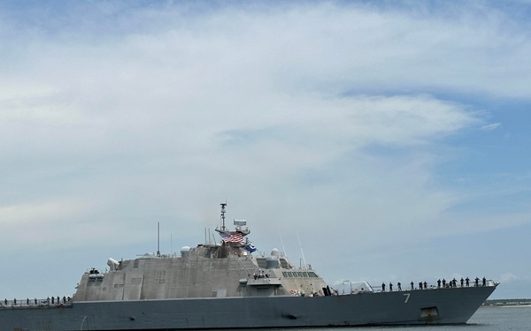 USS Detroit Deploys to Support Regional Cooperation and Security