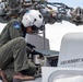 USS Robert Smalls (CG 62) Sailor Conducts Pre Flight on MH-60R