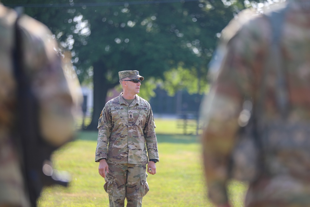 DC Guardsman Train at Officer Candidate School