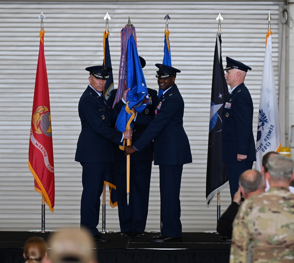 621st Contingency Response Wing change of command