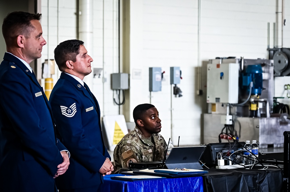 305th AMW Vice Commander Retirement Ceremony