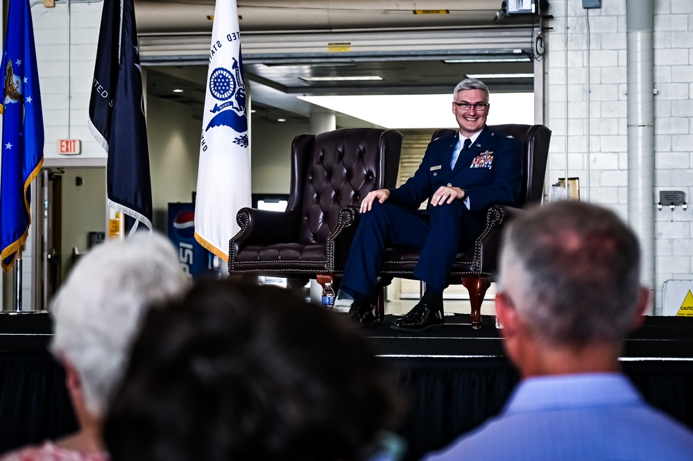 305th AMW Vice Commander Retirement Ceremony