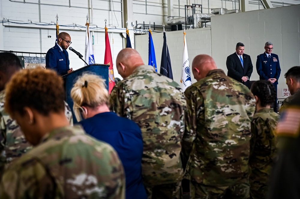 305th AMW Vice Commander Retirement Ceremony