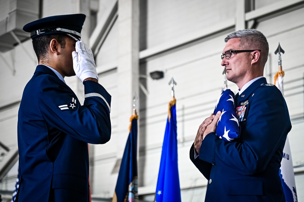 305th AMW Vice Commander Retirement Ceremony