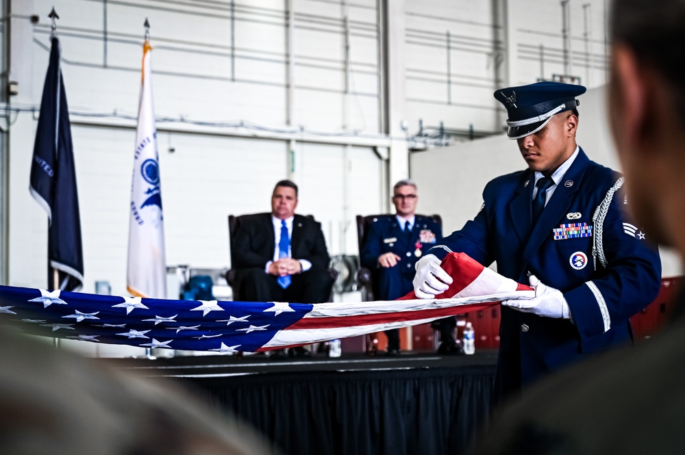 305th AMW Vice Commander Retirement Ceremony