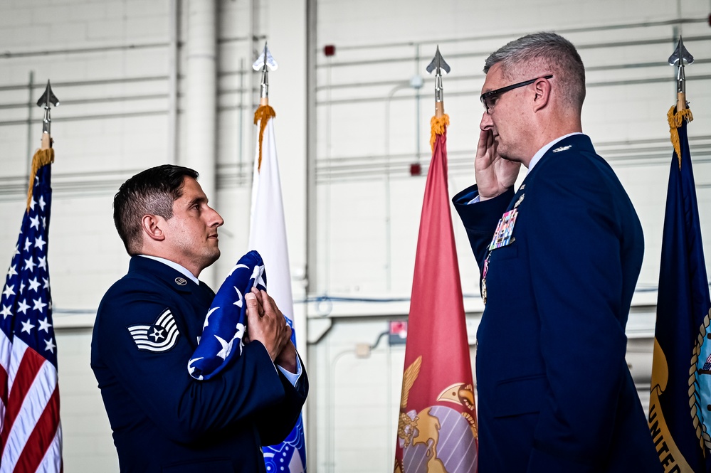 305th AMW Vice Commander Retirement Ceremony