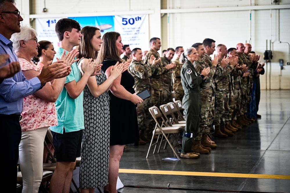 305th AMW Vice Commander Retirement Ceremony