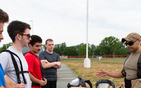 Team Dover showcases TALN to Air Force Junior ROTC cadets